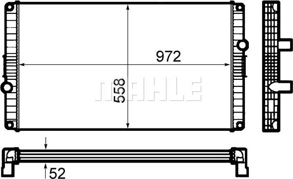 Wilmink Group WG2182953 - Radiators, Motora dzesēšanas sistēma autodraugiem.lv