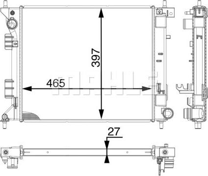 Wilmink Group WG2182988 - Radiators, Motora dzesēšanas sistēma autodraugiem.lv