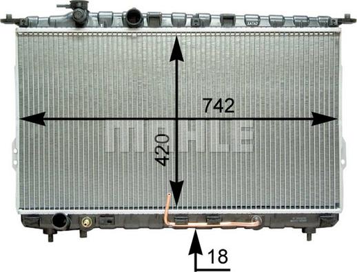 Wilmink Group WG2182495 - Radiators, Motora dzesēšanas sistēma autodraugiem.lv