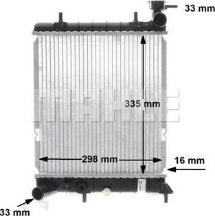 Wilmink Group WG2182490 - Radiators, Motora dzesēšanas sistēma autodraugiem.lv