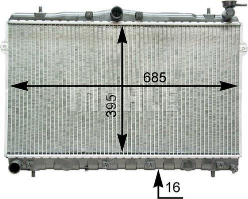 Wilmink Group WG2182491 - Radiators, Motora dzesēšanas sistēma autodraugiem.lv