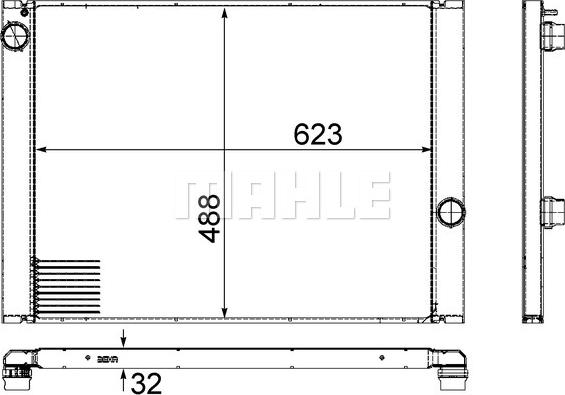 Wilmink Group WG2182401 - Radiators, Motora dzesēšanas sistēma autodraugiem.lv