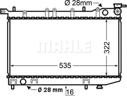 Wilmink Group WG2182482 - Radiators, Motora dzesēšanas sistēma autodraugiem.lv