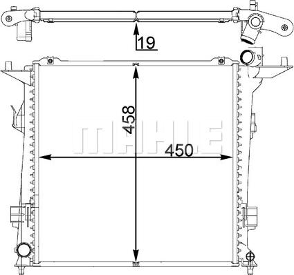 Wilmink Group WG2182593 - Radiators, Motora dzesēšanas sistēma autodraugiem.lv