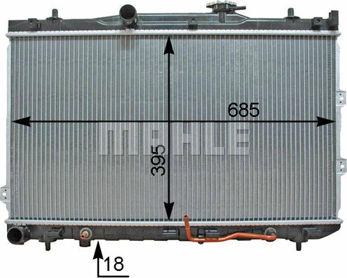 Wilmink Group WG2182544 - Radiators, Motora dzesēšanas sistēma autodraugiem.lv