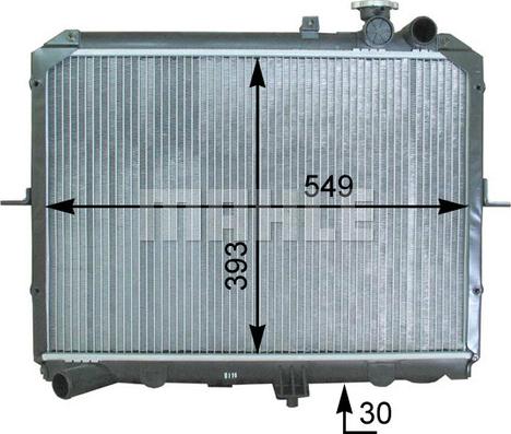 Wilmink Group WG2182541 - Radiators, Motora dzesēšanas sistēma autodraugiem.lv