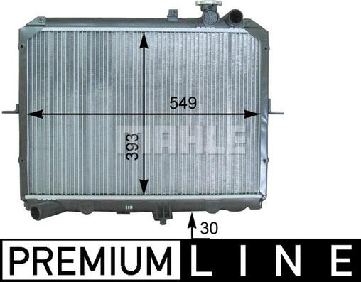 Wilmink Group WG2182541 - Radiators, Motora dzesēšanas sistēma autodraugiem.lv