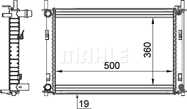 Wilmink Group WG2182563 - Radiators, Motora dzesēšanas sistēma autodraugiem.lv