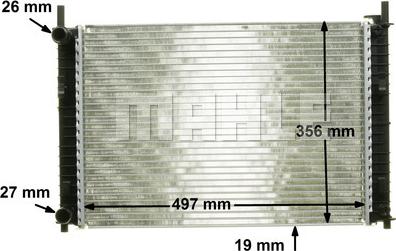 Wilmink Group WG2182563 - Radiators, Motora dzesēšanas sistēma autodraugiem.lv