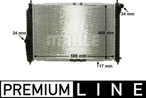 Wilmink Group WG2182519 - Radiators, Motora dzesēšanas sistēma autodraugiem.lv