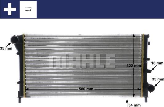 Wilmink Group WG2182645 - Radiators, Motora dzesēšanas sistēma autodraugiem.lv