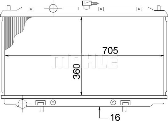 Wilmink Group WG2182668 - Radiators, Motora dzesēšanas sistēma autodraugiem.lv