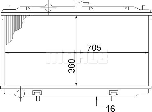 Wilmink Group WG2182667 - Radiators, Motora dzesēšanas sistēma autodraugiem.lv