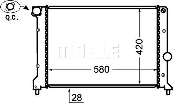 Wilmink Group WG2182605 - Radiators, Motora dzesēšanas sistēma autodraugiem.lv