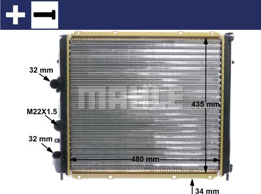 Wilmink Group WG2182689 - Radiators, Motora dzesēšanas sistēma autodraugiem.lv