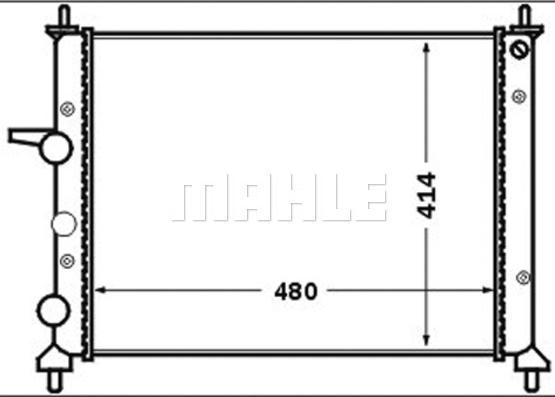 Wilmink Group WG2182633 - Radiators, Motora dzesēšanas sistēma autodraugiem.lv