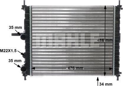 Wilmink Group WG2182633 - Radiators, Motora dzesēšanas sistēma autodraugiem.lv