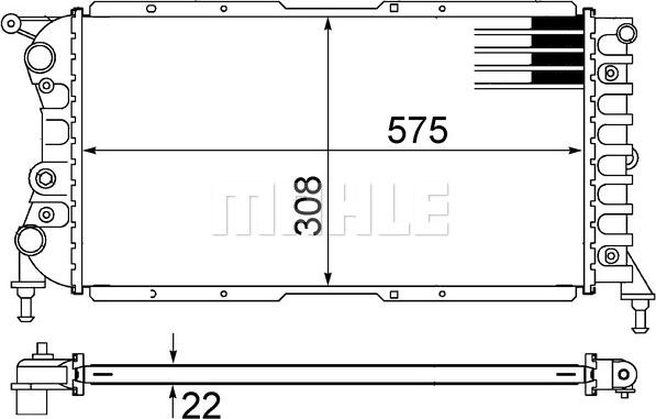 Wilmink Group WG2182632 - Radiators, Motora dzesēšanas sistēma autodraugiem.lv