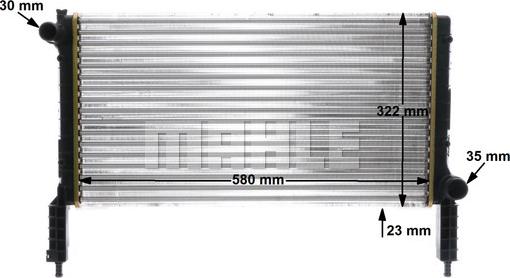 Wilmink Group WG2182637 - Radiators, Motora dzesēšanas sistēma autodraugiem.lv