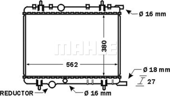 Wilmink Group WG2182628 - Radiators, Motora dzesēšanas sistēma autodraugiem.lv