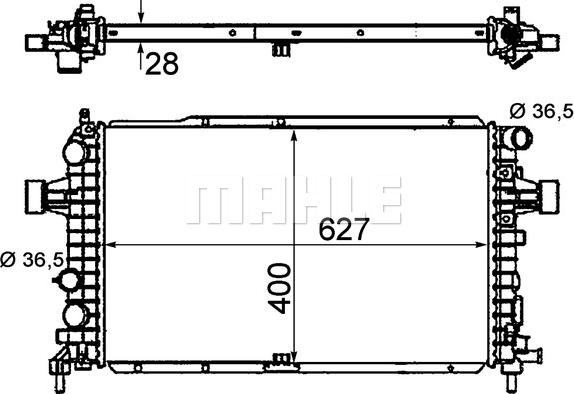 Wilmink Group WG2182885 - Radiators, Motora dzesēšanas sistēma autodraugiem.lv