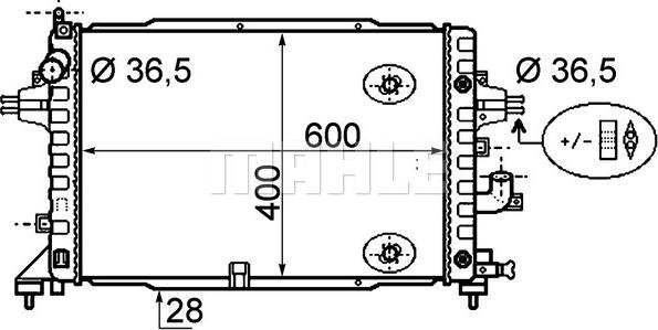 Wilmink Group WG2182888 - Radiators, Motora dzesēšanas sistēma autodraugiem.lv