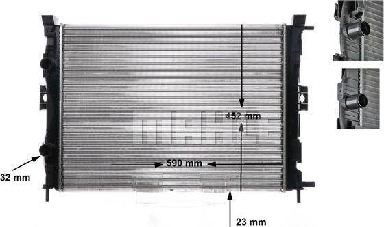 Wilmink Group WG2182823 - Radiators, Motora dzesēšanas sistēma autodraugiem.lv