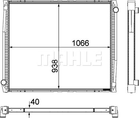 Wilmink Group WG2182390 - Radiators, Motora dzesēšanas sistēma autodraugiem.lv