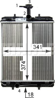 Wilmink Group WG2182340 - Radiators, Motora dzesēšanas sistēma autodraugiem.lv