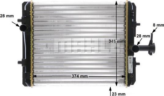 Wilmink Group WG2182341 - Radiators, Motora dzesēšanas sistēma autodraugiem.lv