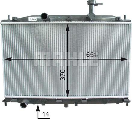 Wilmink Group WG2182348 - Radiators, Motora dzesēšanas sistēma autodraugiem.lv