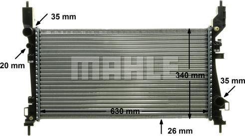 Wilmink Group WG2182354 - Radiators, Motora dzesēšanas sistēma autodraugiem.lv