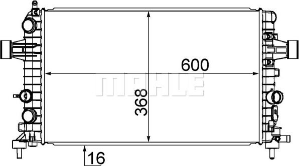 Wilmink Group WG2182308 - Radiators, Motora dzesēšanas sistēma autodraugiem.lv