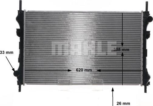 Wilmink Group WG2182375 - Radiators, Motora dzesēšanas sistēma autodraugiem.lv