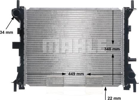 Wilmink Group WG2182370 - Radiators, Motora dzesēšanas sistēma autodraugiem.lv