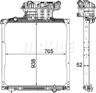 Wilmink Group WG2182257 - Radiators, Motora dzesēšanas sistēma autodraugiem.lv