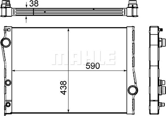 Wilmink Group WG2182267 - Radiators, Motora dzesēšanas sistēma autodraugiem.lv