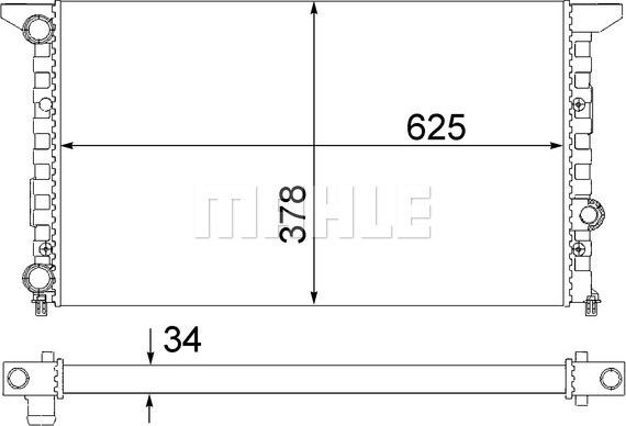 Wilmink Group WG2182270 - Radiators, Motora dzesēšanas sistēma autodraugiem.lv