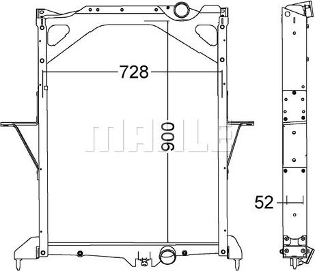 Wilmink Group WG2182744 - Radiators, Motora dzesēšanas sistēma autodraugiem.lv