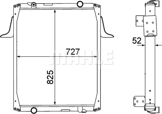 Wilmink Group WG2182742 - Radiators, Motora dzesēšanas sistēma autodraugiem.lv