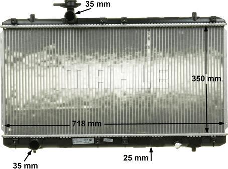 Wilmink Group WG2182702 - Radiators, Motora dzesēšanas sistēma autodraugiem.lv