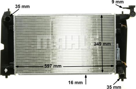 Wilmink Group WG2182714 - Radiators, Motora dzesēšanas sistēma autodraugiem.lv