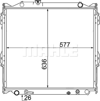 Wilmink Group WG2182715 - Radiators, Motora dzesēšanas sistēma autodraugiem.lv