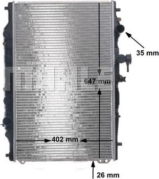 Wilmink Group WG2182787 - Radiators, Motora dzesēšanas sistēma autodraugiem.lv