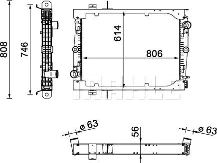 Wilmink Group WG2182734 - Radiators, Motora dzesēšanas sistēma autodraugiem.lv