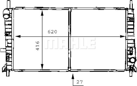 Wilmink Group WG2182735 - Radiators, Motora dzesēšanas sistēma autodraugiem.lv