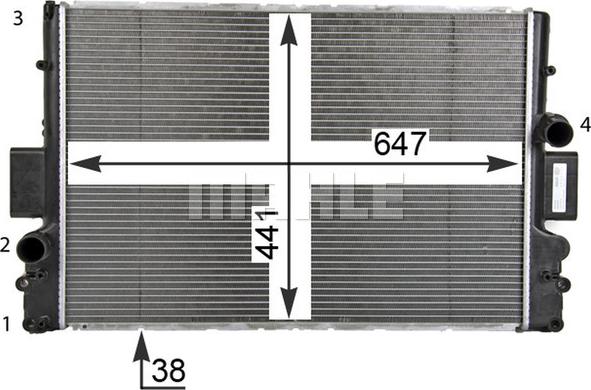 Wilmink Group WG2182737 - Radiators, Motora dzesēšanas sistēma autodraugiem.lv