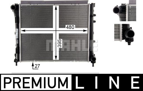 Wilmink Group WG2182772 - Radiators, Motora dzesēšanas sistēma autodraugiem.lv