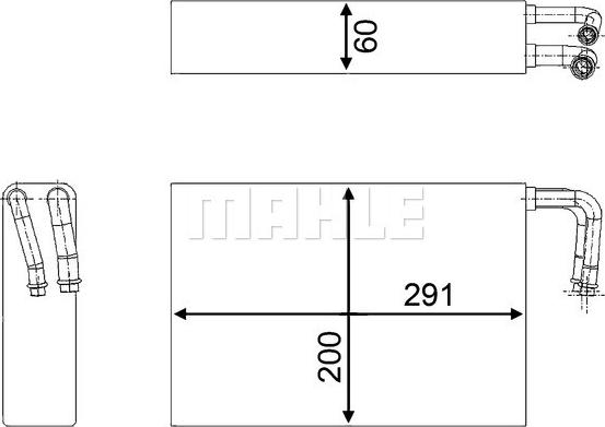 Wilmink Group WG2370351 - Iztvaikotājs, Gaisa kondicionēšanas sistēma autodraugiem.lv