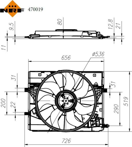 Wilmink Group WG2260919 - Ventilators, Motora dzesēšanas sistēma autodraugiem.lv